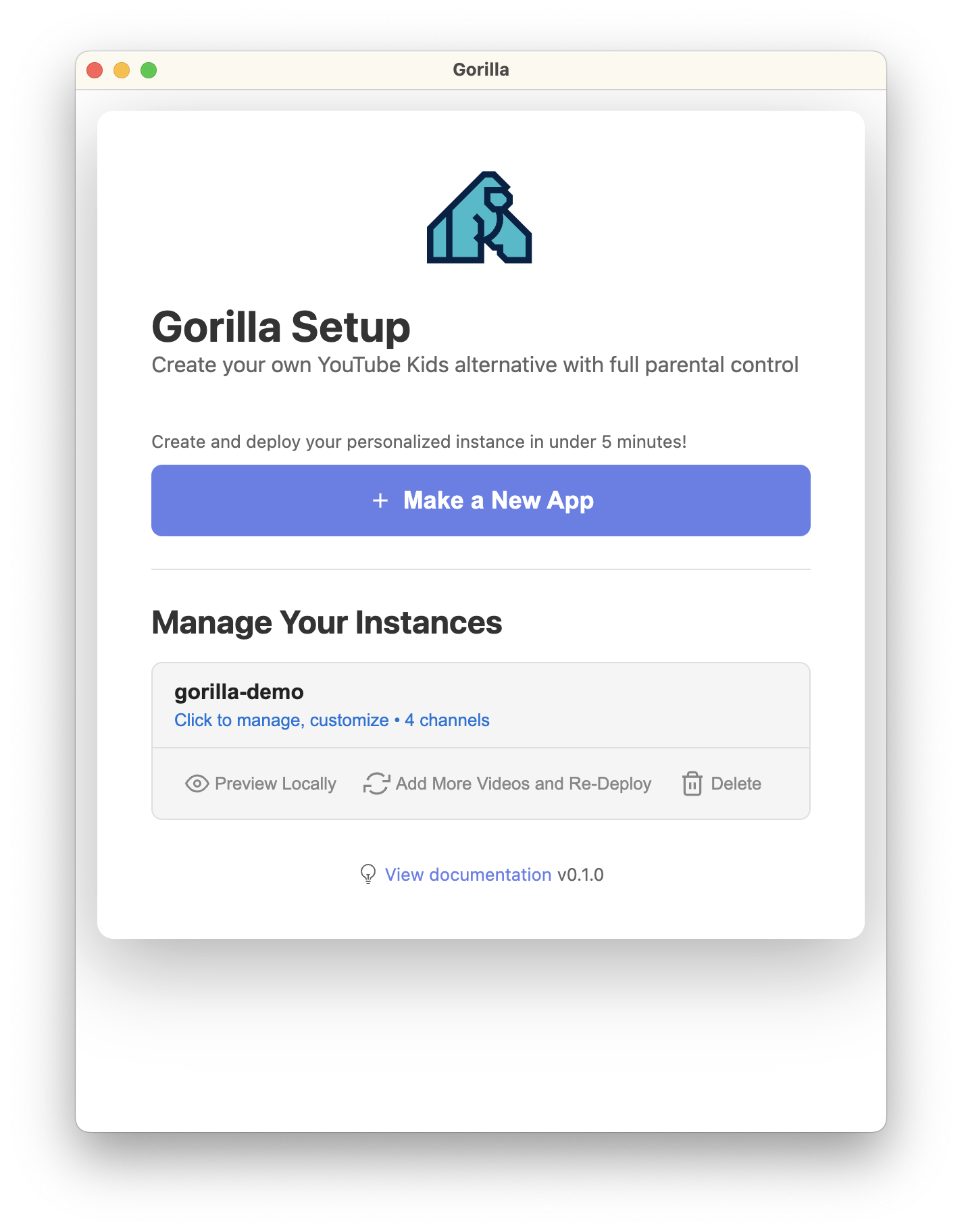 Gorilla Screenshot